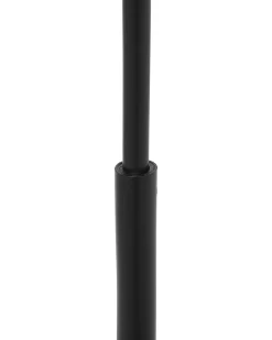 Lampada da pavimento DINTEL Metallo Nero