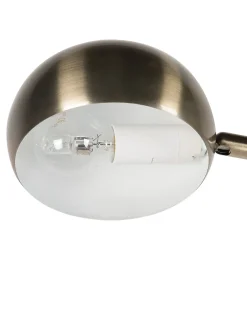 Lampada da pavimento FLINDERS Regolabile Metallo Oro