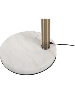 Lampada da pavimento FLINDERS Regolabile Metallo Oro