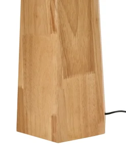Lampada da pavimento ILALA Legno Naturale
