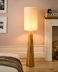 Lampada da pavimento ILALA Legno Naturale