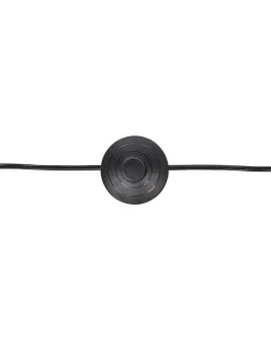 Lampada da pavimento JAVARI Bambù Marrone/Nero