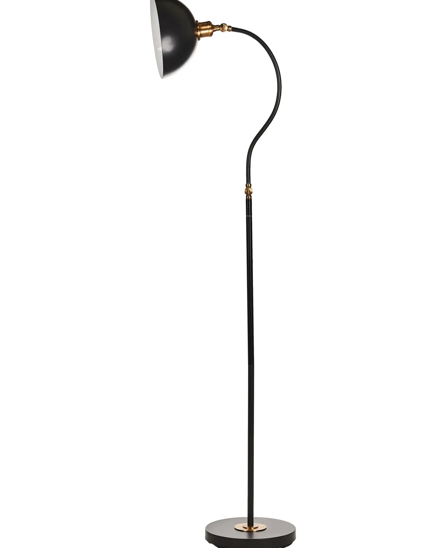 Lampada da pavimento LENNON Regolabile Metallo Nero