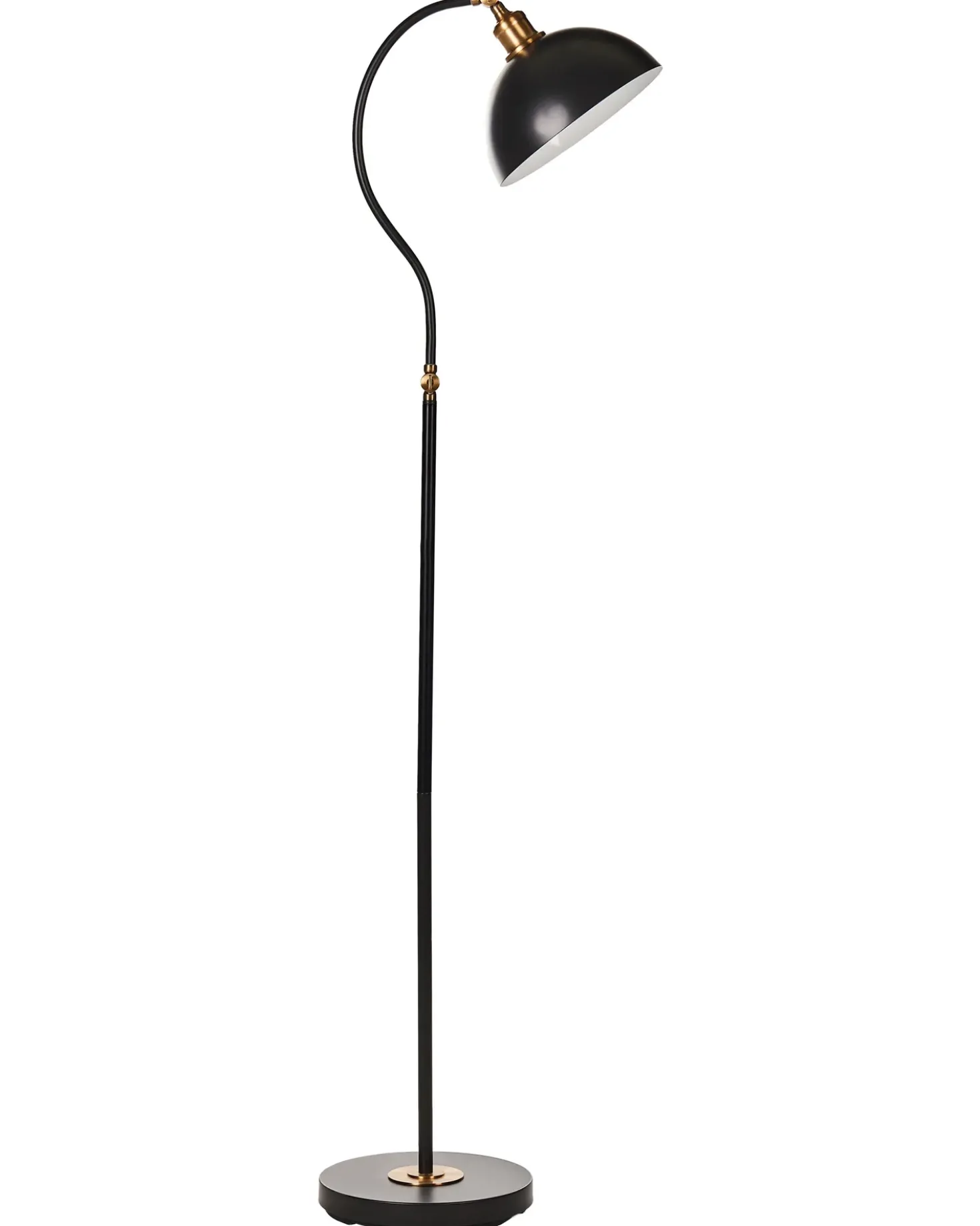 Lampada da pavimento LENNON Regolabile Metallo Nero