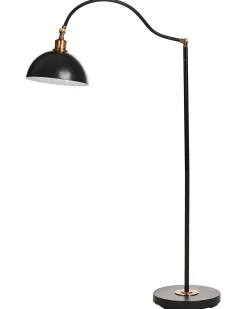 Lampada da pavimento LENNON Regolabile Metallo Nero