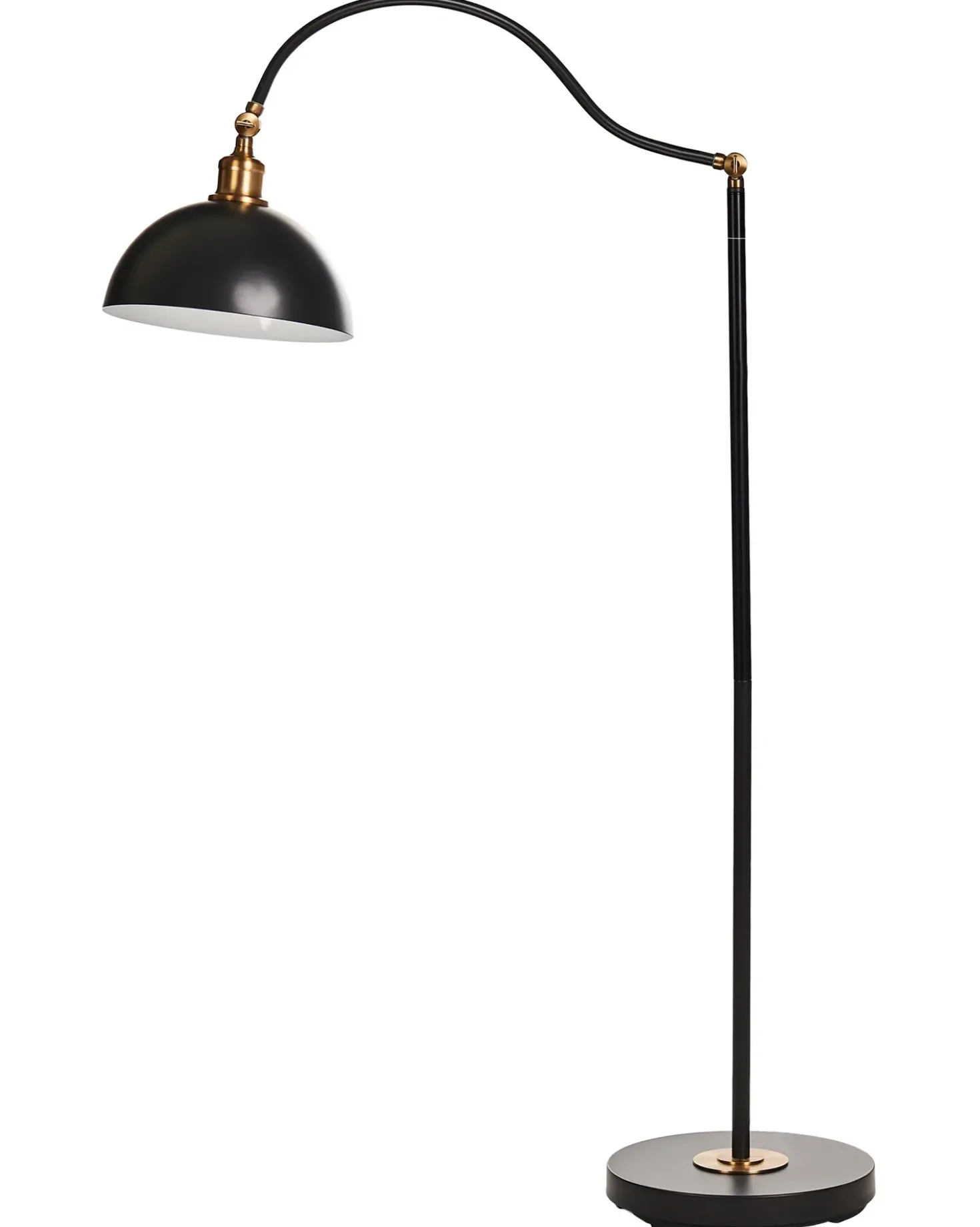 Lampada da pavimento LENNON Regolabile Metallo Nero