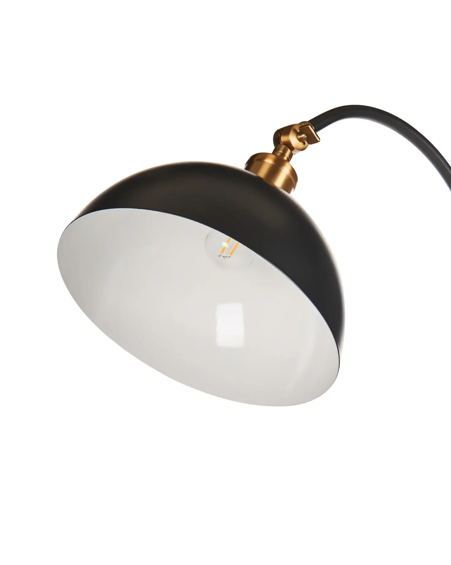 Lampada da pavimento LENNON Regolabile Metallo Nero