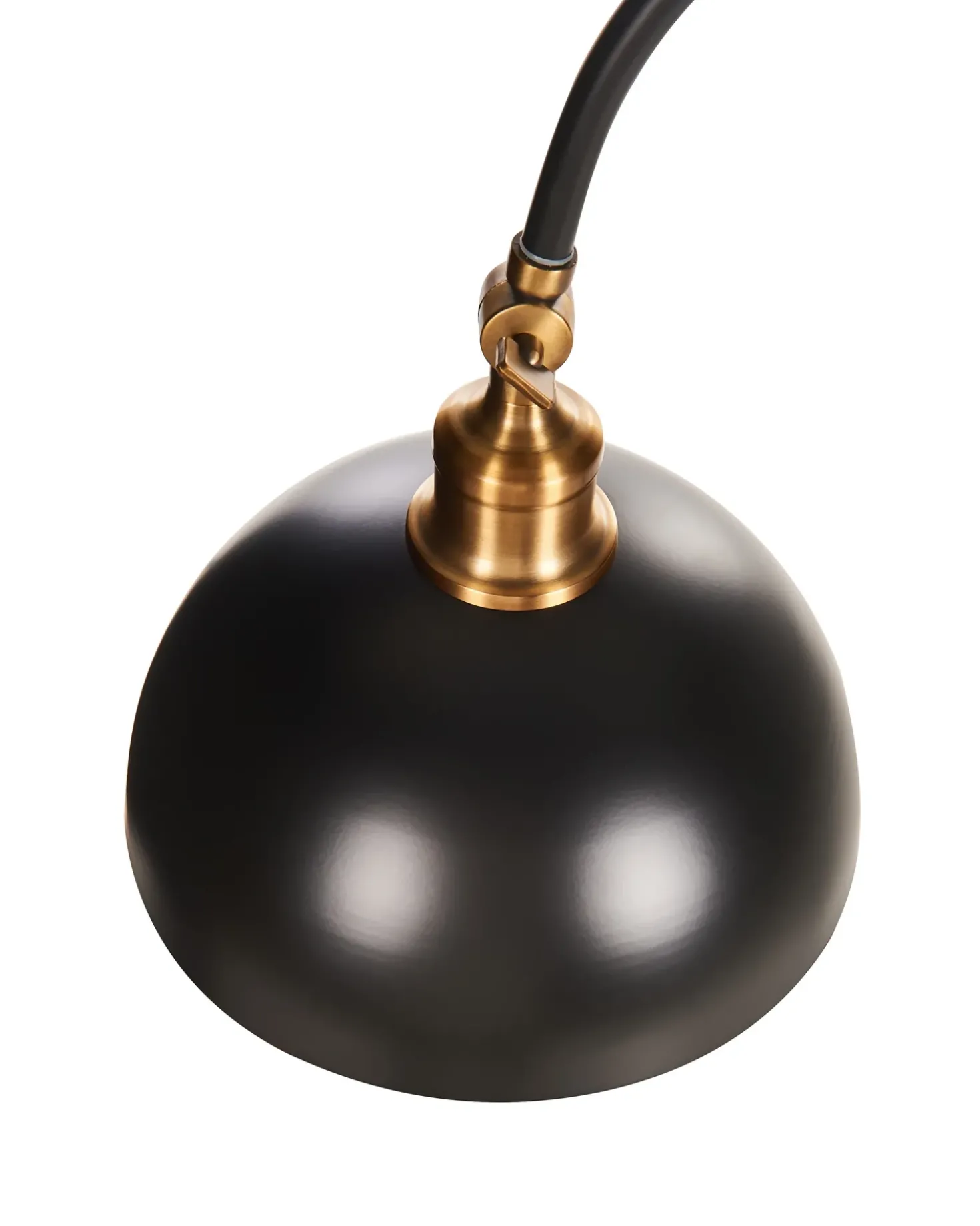 Lampada da pavimento LENNON Regolabile Metallo Nero