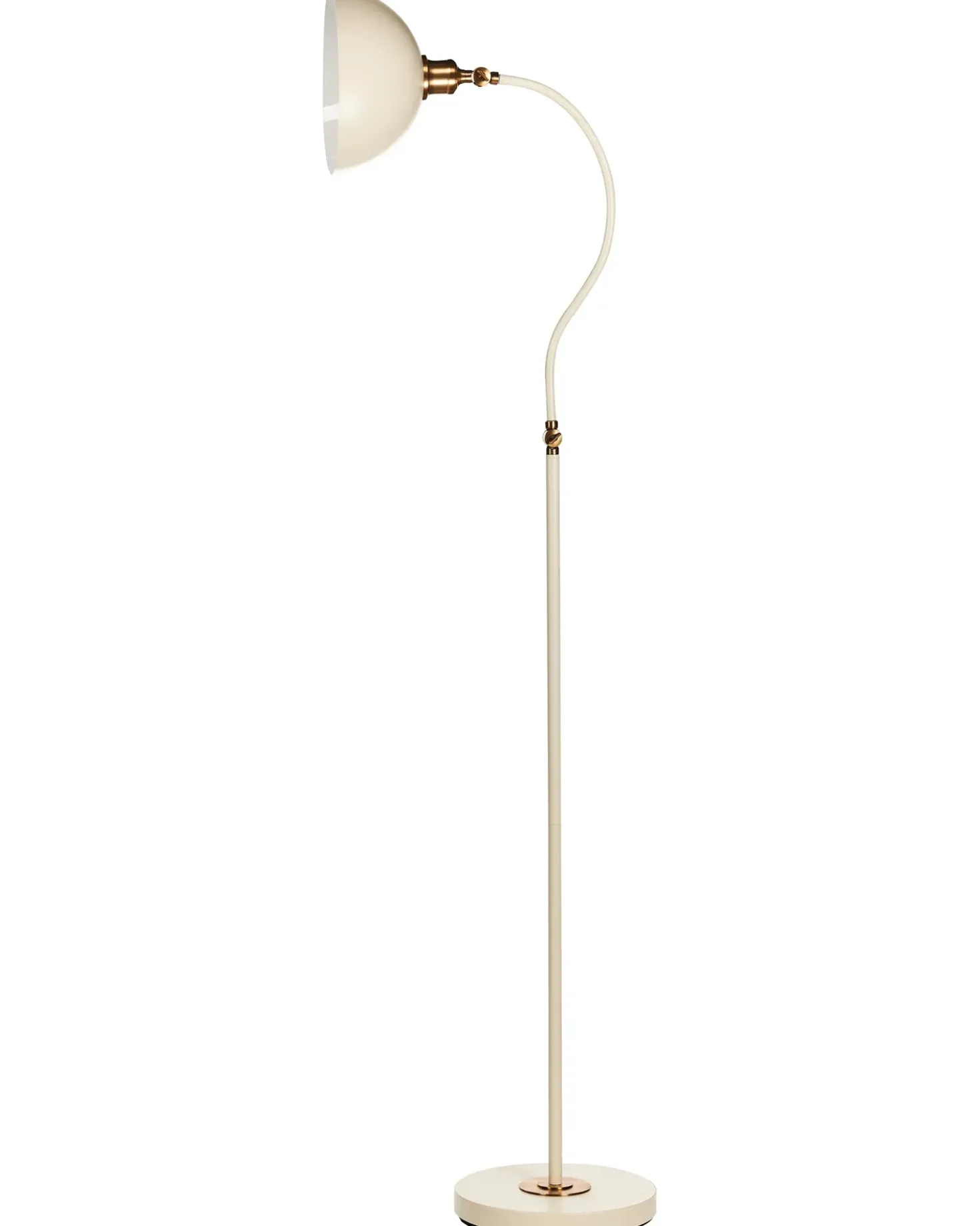 Lampada da pavimento LENNON Regolabile Metallo Beige chiaro
