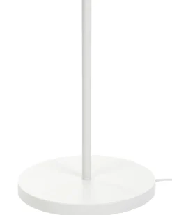 Lampada da pavimento LOURENS Metallo Bianco sporco