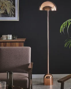 Lampada da pavimento MACASIA Metallo Rame