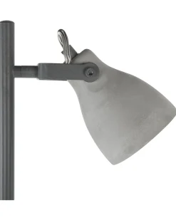 Lampada da pavimento MISTAGO Regolabile Cemento Grigio