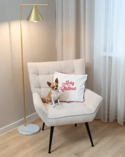 Lampada da pavimento MOCAL Metallo Oro