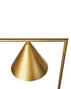 Lampada da pavimento MOCAL Metallo Oro