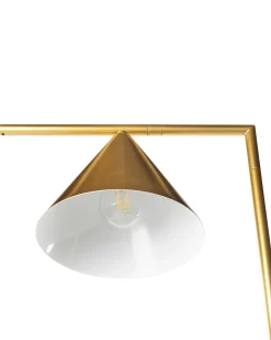 Lampada da pavimento MOCAL Metallo Oro