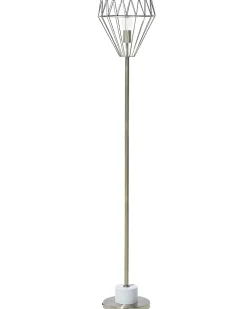 Lampada da pavimento MOONI Metallo Ottone