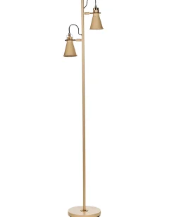 Lampada da pavimento MOYOLA Regolabile Metallo Beige