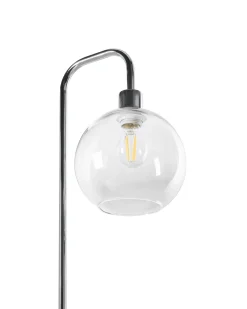Lampada da pavimento OKAVANGO Metallo Argento