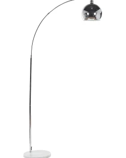 Lampada da pavimento PAROO Metallo Argento