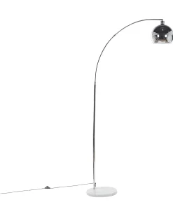 Lampada da pavimento PAROO Metallo Argento