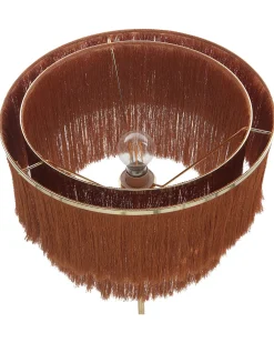 Lampada da pavimento PERISTERI Metallo Marrone
