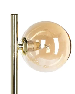Lampada da pavimento RAMIS Metallo Oro