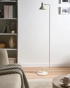 Lampada da pavimento RIMAVA Metallo Bianco sporco