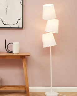 Lampada da pavimento RIO GRANDE Metallo Bianco sporco