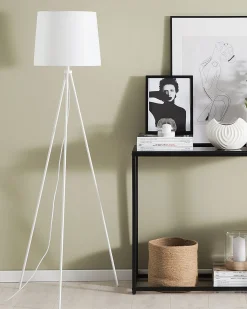 Lampada da pavimento SAMBRA Metallo Bianco
