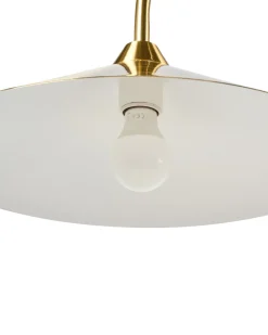 Lampada da pavimento SAVEGRE Metallo Oro