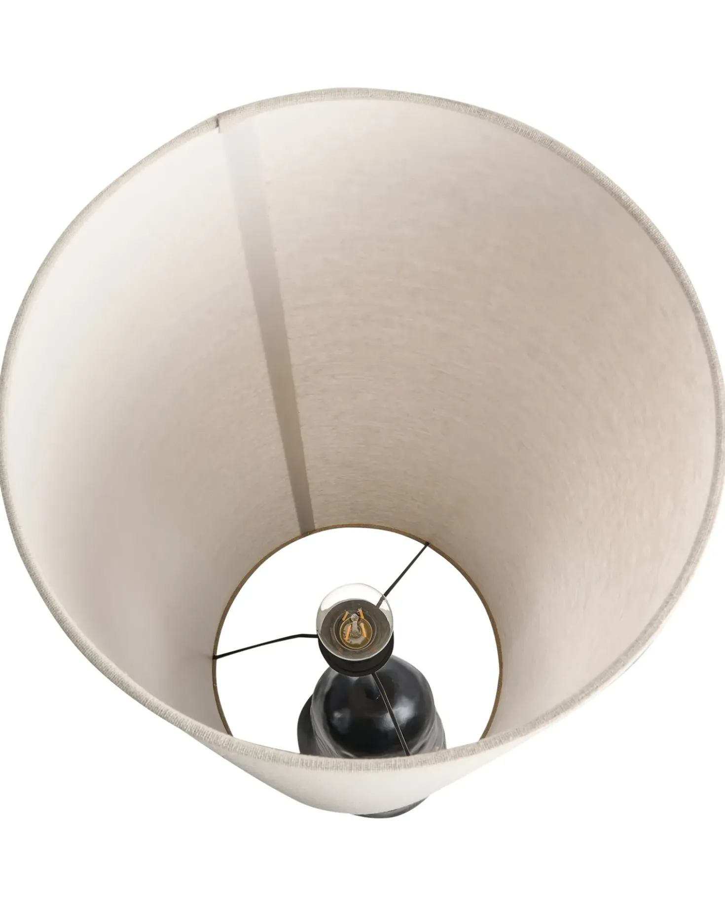Lampada da pavimento SELB Ceramica Nero