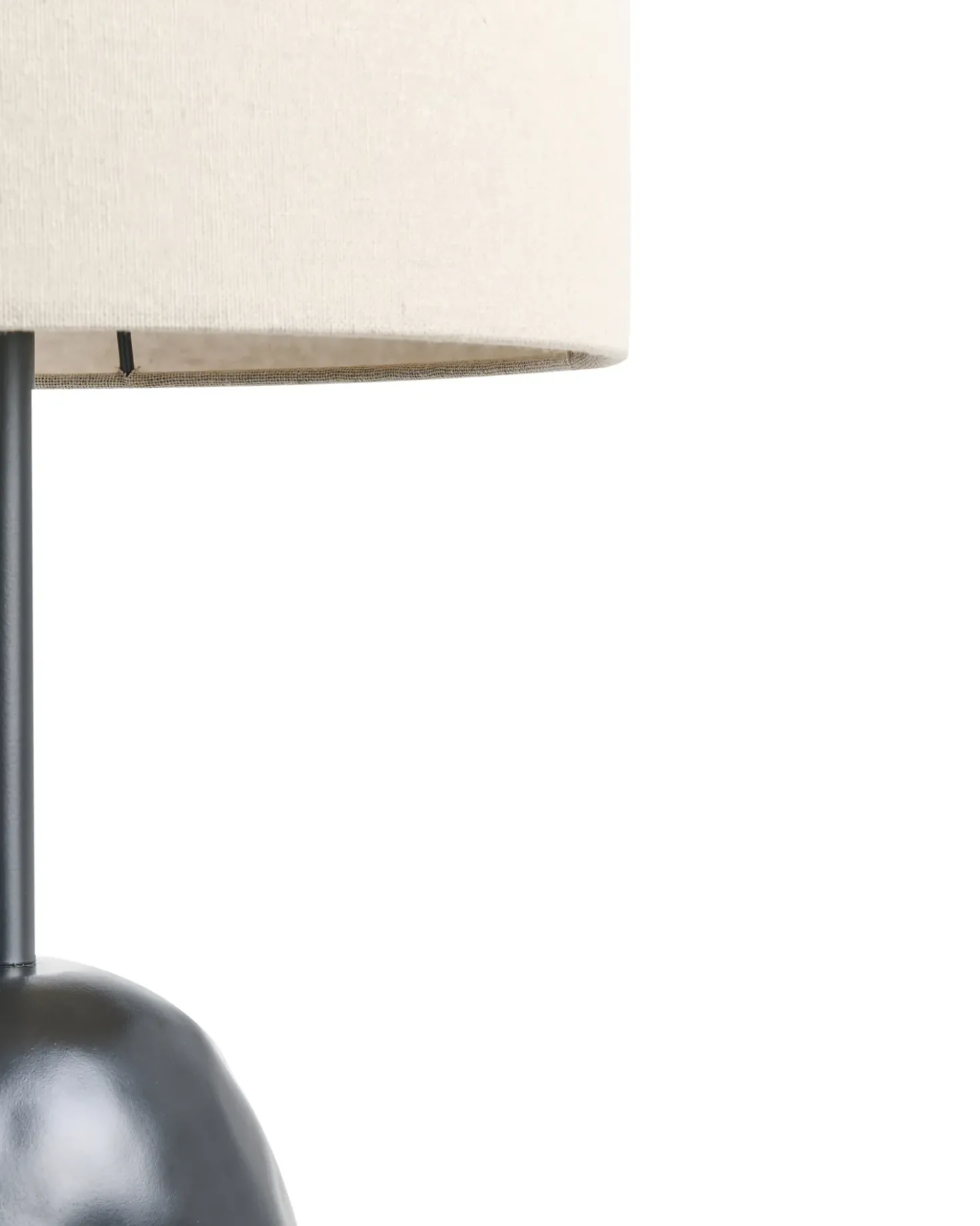 Lampada da pavimento SELB Ceramica Nero