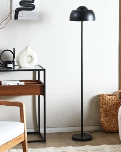 Lampada da pavimento SENETTE Metallo Nero