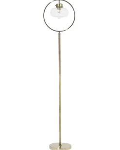 Lampada da pavimento SEVERN Metallo Oro