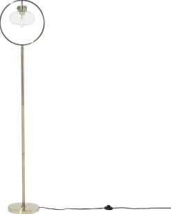 Lampada da pavimento SEVERN Metallo Oro