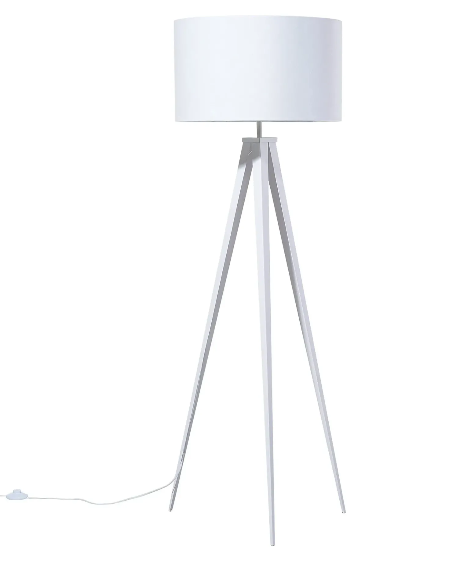 Lampada da pavimento STILETTO Metallo Bianco