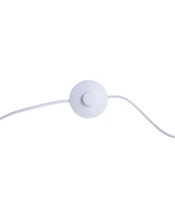 Lampada da pavimento STILETTO Metallo Bianco