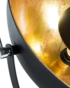 Lampada da pavimento THAMES Metallo Oro