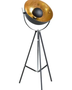 Lampada da pavimento THAMES Metallo Oro