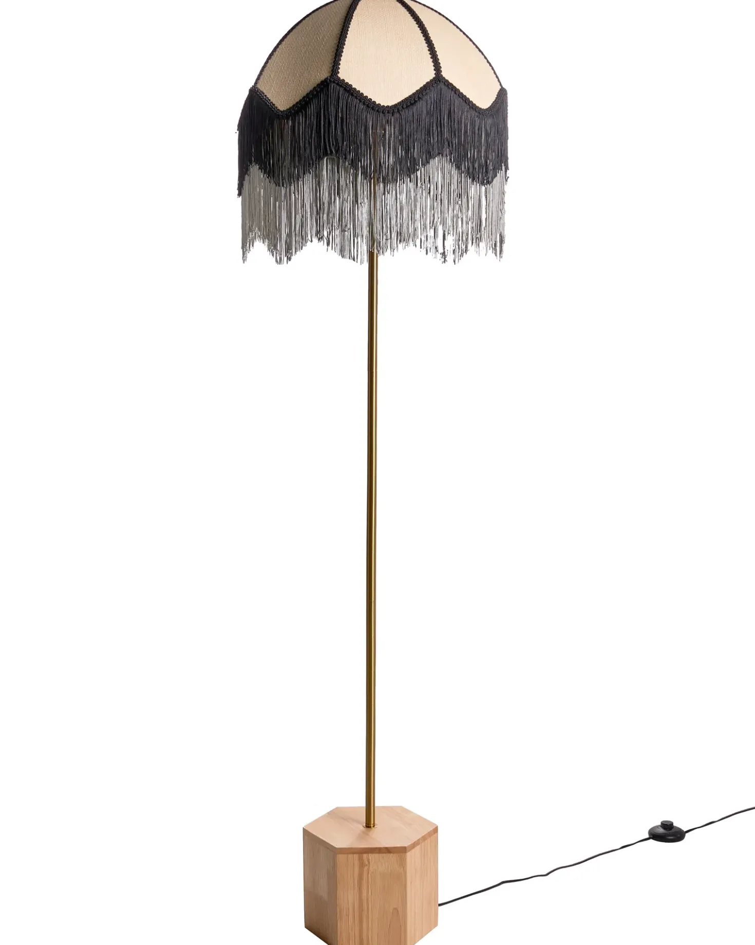 Lampada da pavimento UMGUZA Metallo Oro