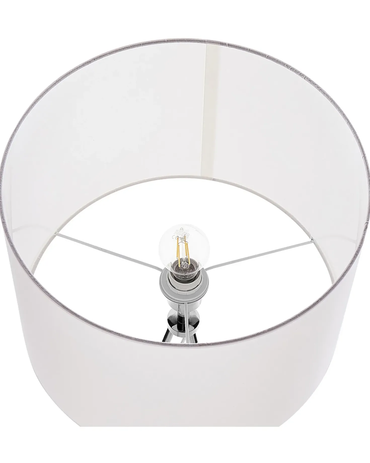 Lampada da pavimento VISTULA Metallo Argento