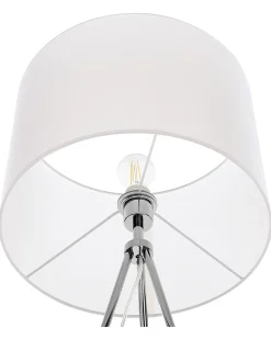 Lampada da pavimento VISTULA Metallo Argento