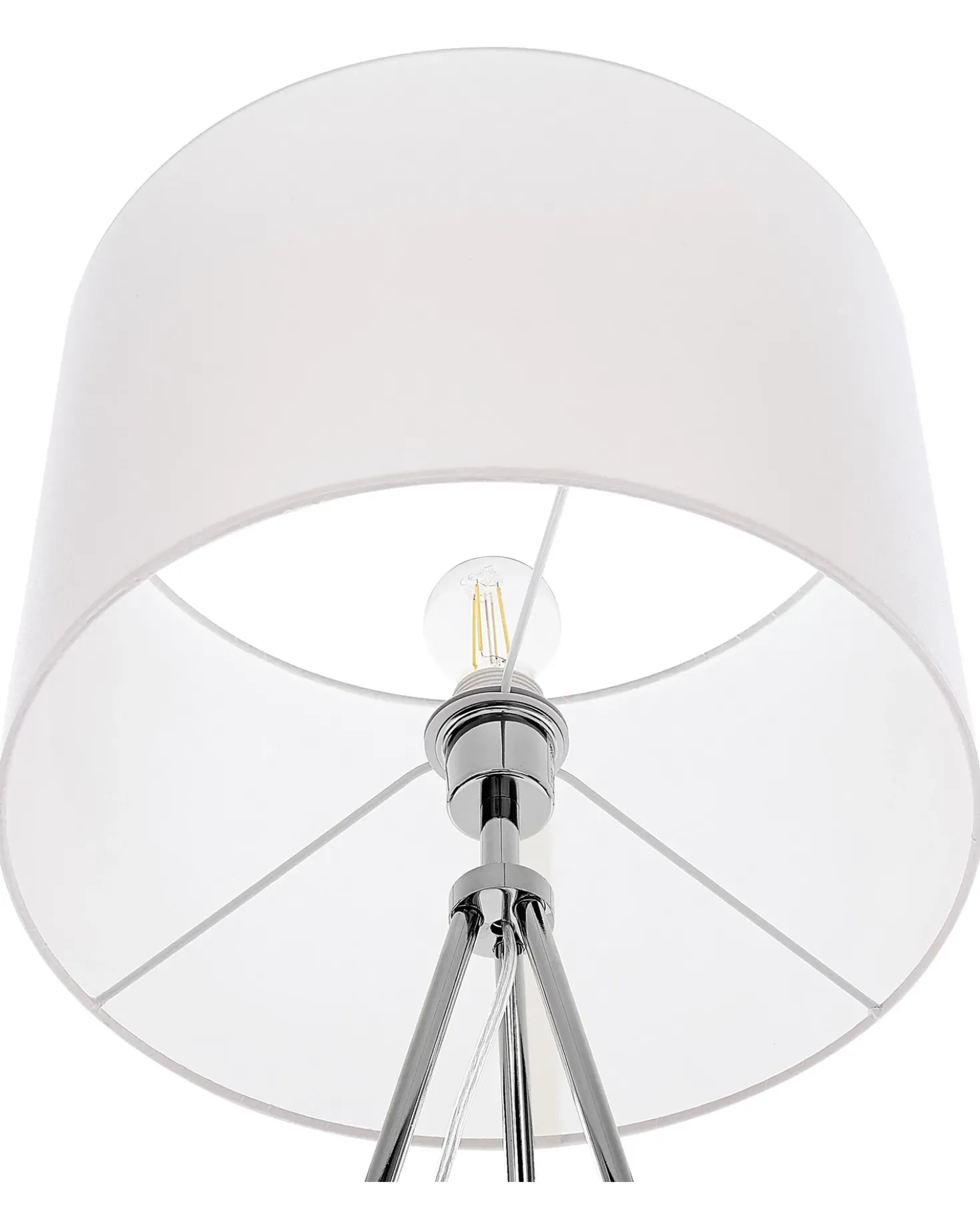 Lampada da pavimento VISTULA Metallo Argento