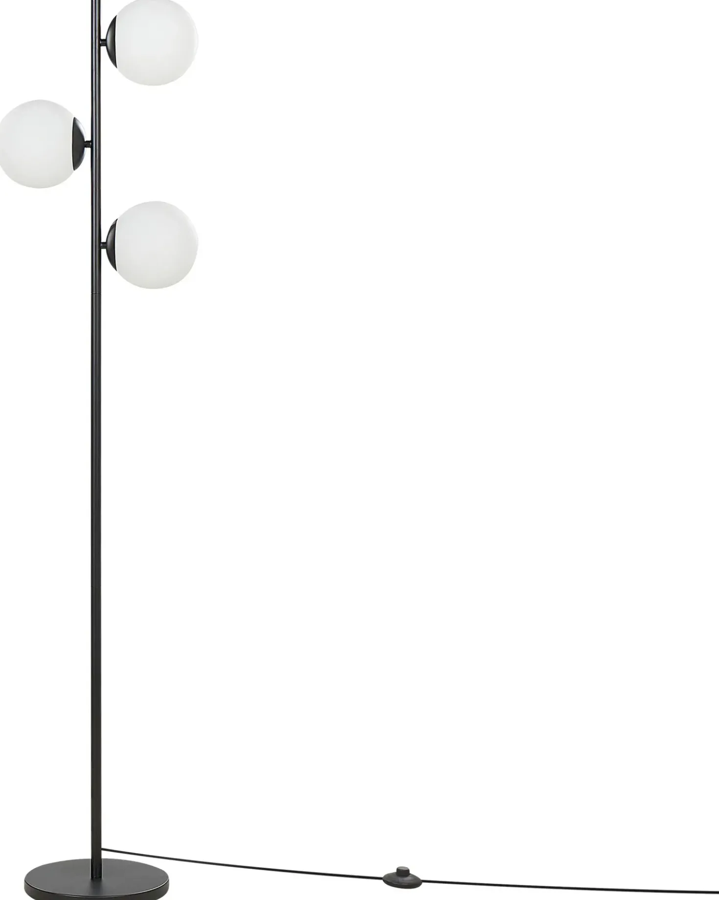 Lampada da pavimento WADI Metallo Nero