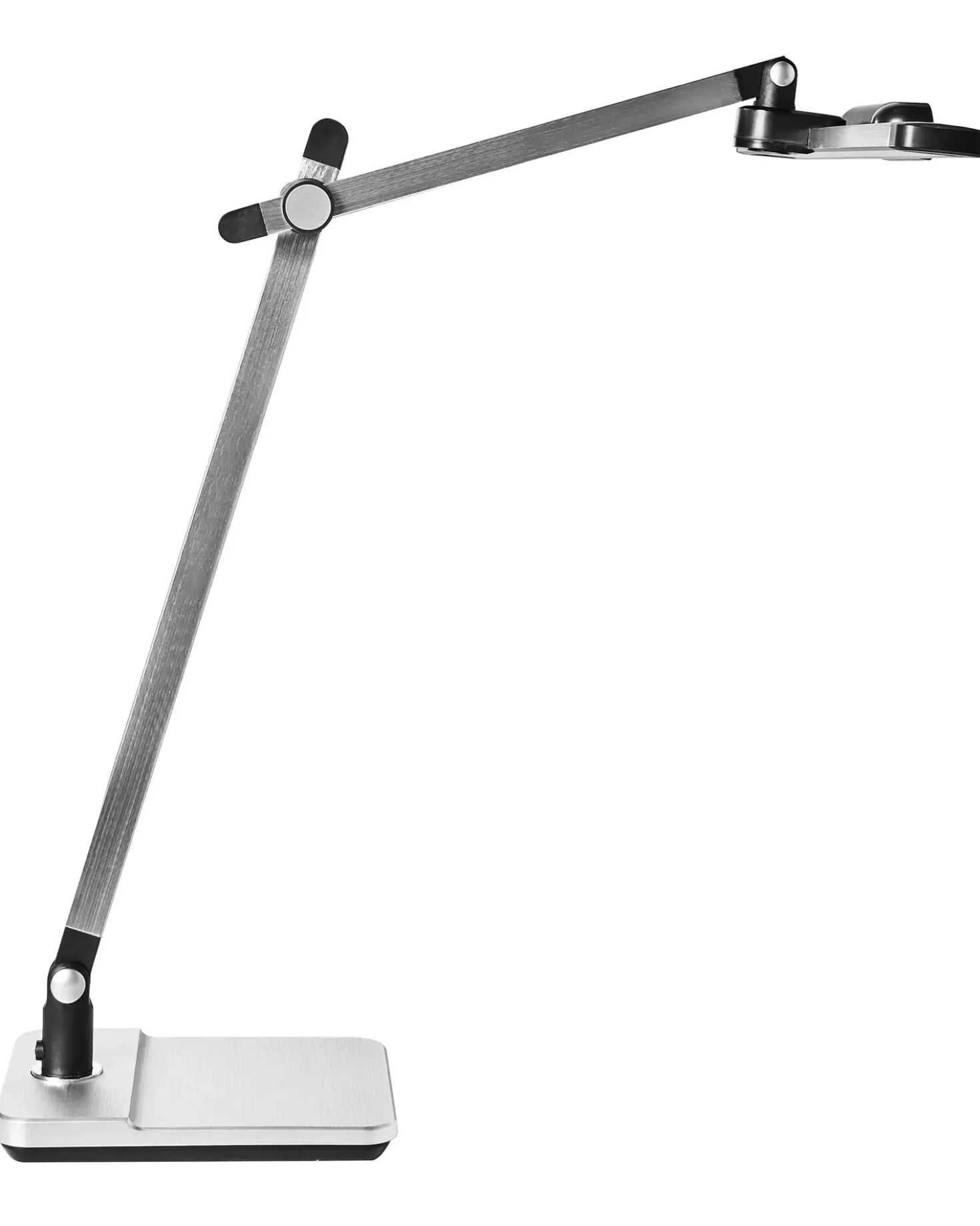 Lampada da scrivania a LED SERPENS con dimmer Argento
