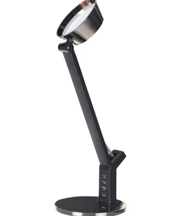 Lampada da scrivania a LED CHAMAELEON con porta USB Metallo Ottone