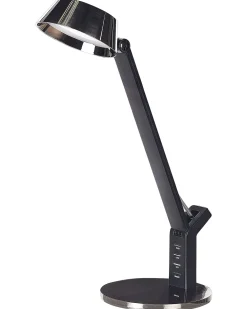Lampada da scrivania a LED CHAMAELEON con porta USB Metallo Ottone