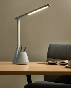 Lampada da scrivania a LED DENEB con dimmer Azzurro