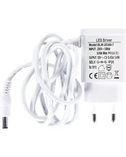 Lampada da scrivania a LED GRUS con dimmer Metallo Argento