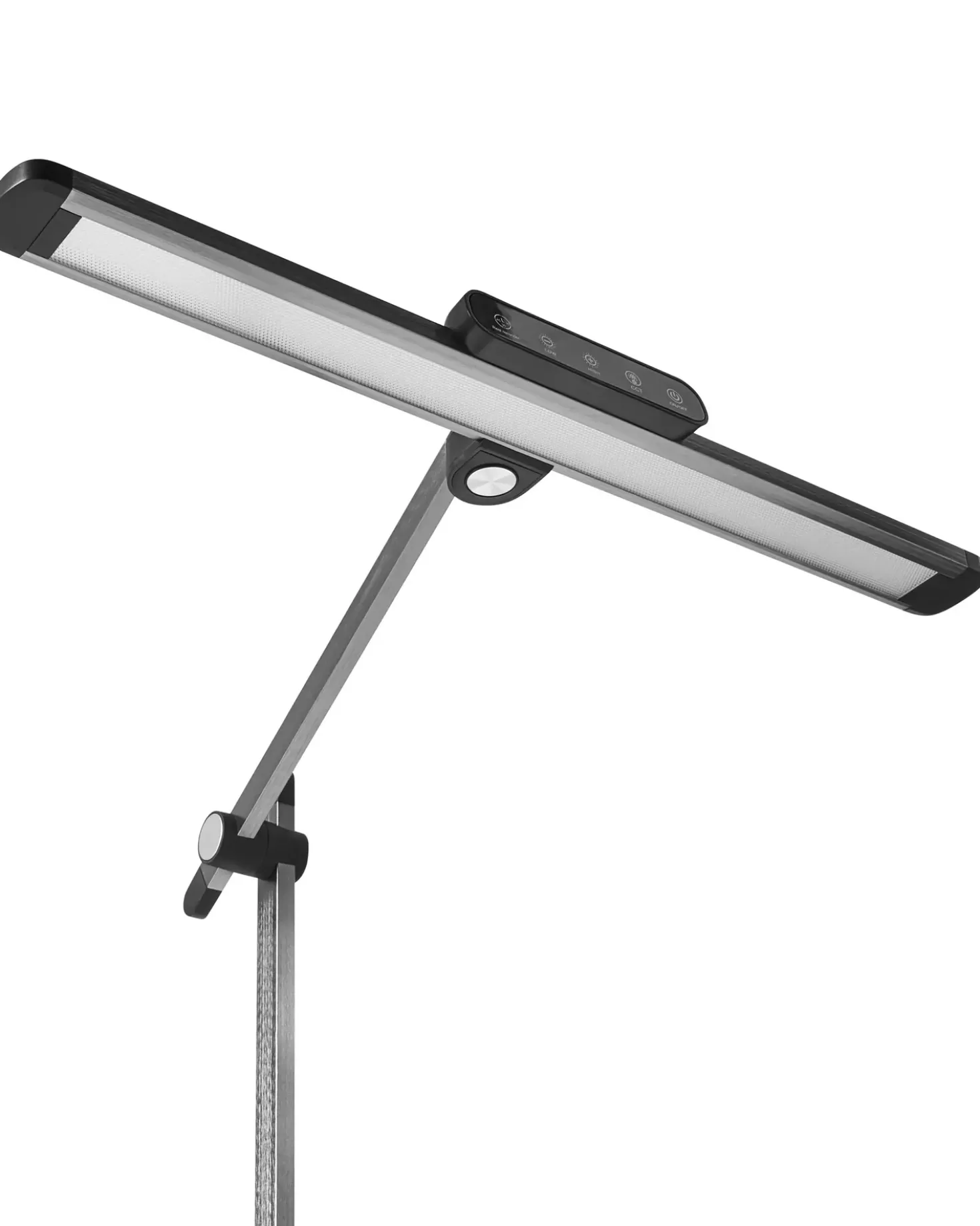 Lampada da scrivania a LED SERPENS con dimmer Grigio